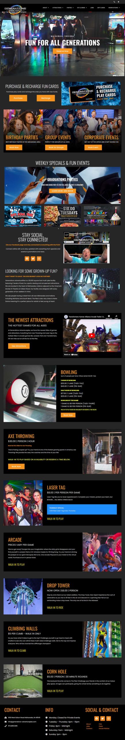 Generations Adventureplex